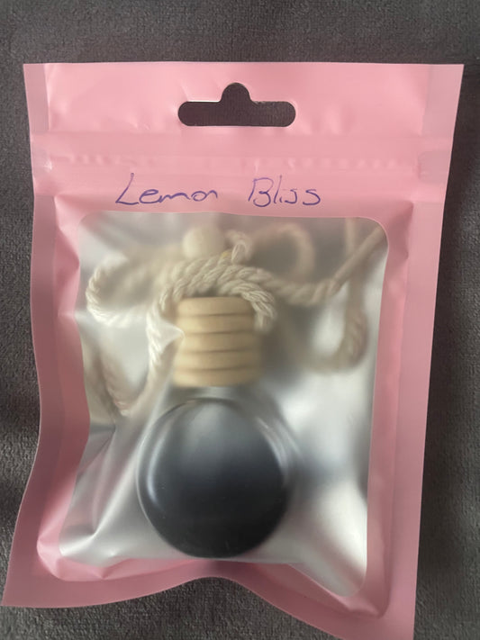 Lemon bliss car freshener